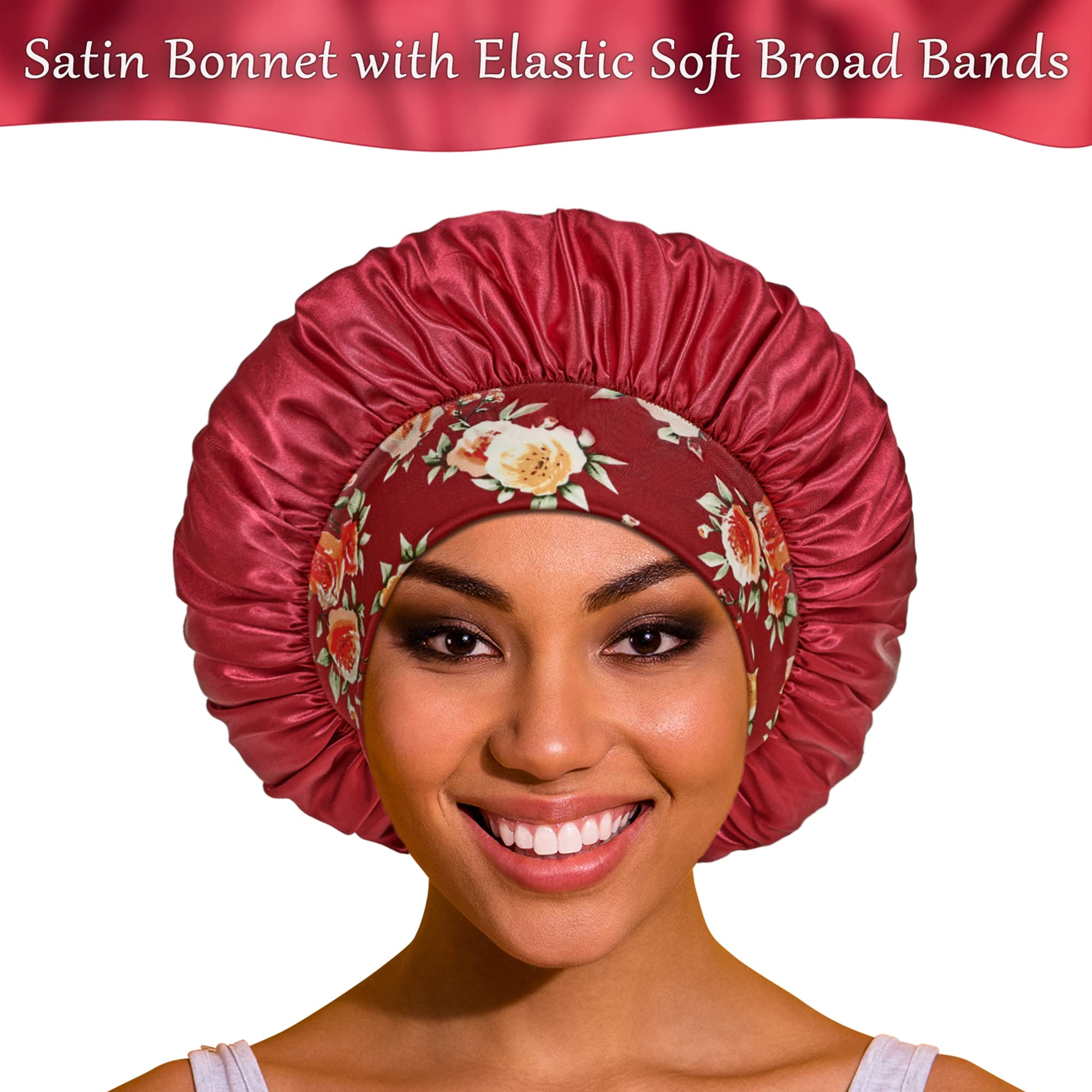 PHILIGHTS bonnet satin qualité premium, douceur et soin des cheveux.