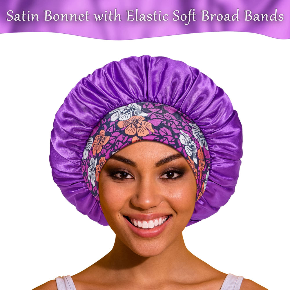 PHILIGHTS bonnet satin texture douce pour cheveux protégés
