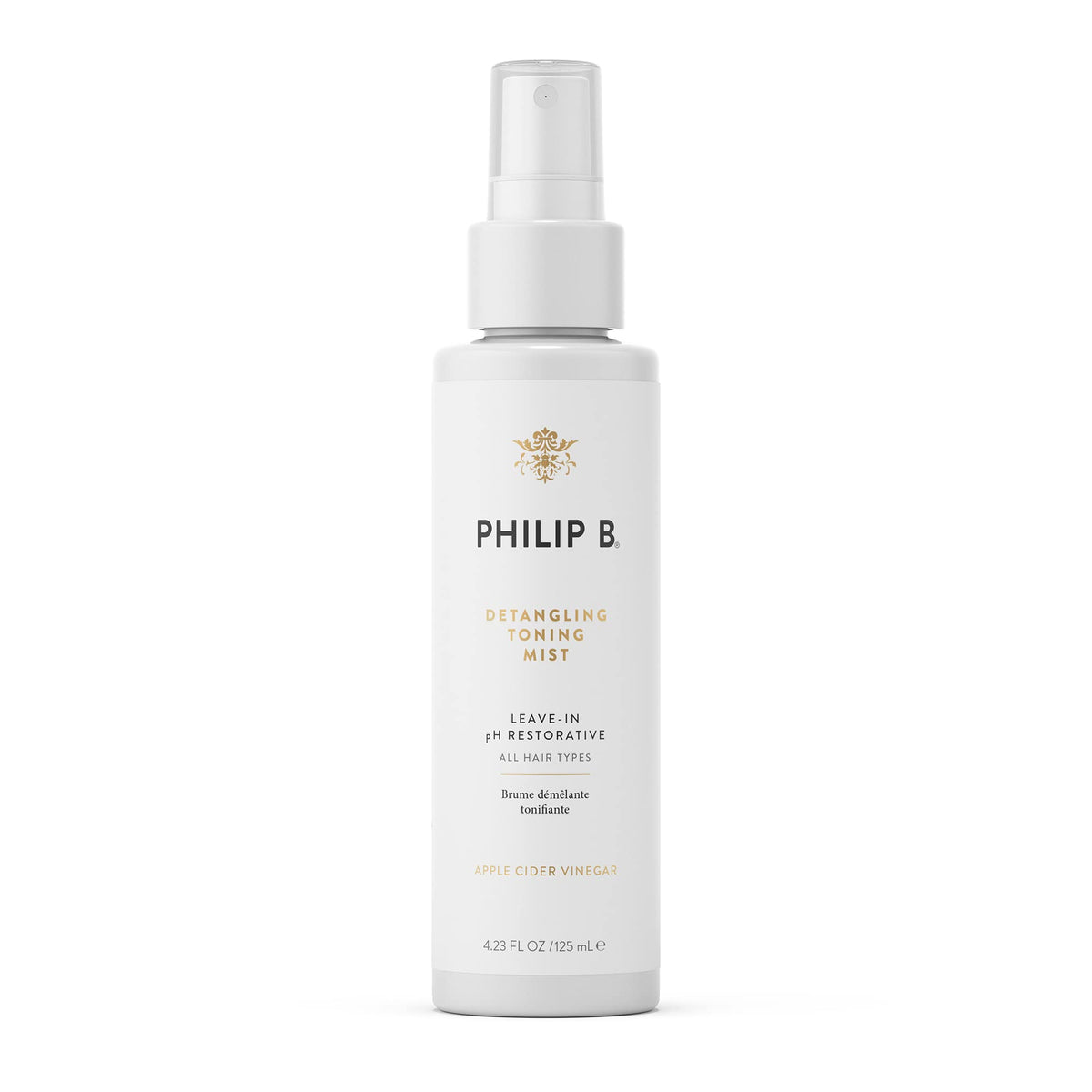 PHILIP B Brume démêlante tonifiante appliquée sur cheveux propres pour brillance et démêlage facile