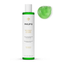 PHILIP B Shampoing Menthe Poivrée et Avocat en flacon — rafraîchit et purifie le cuir chevelu.