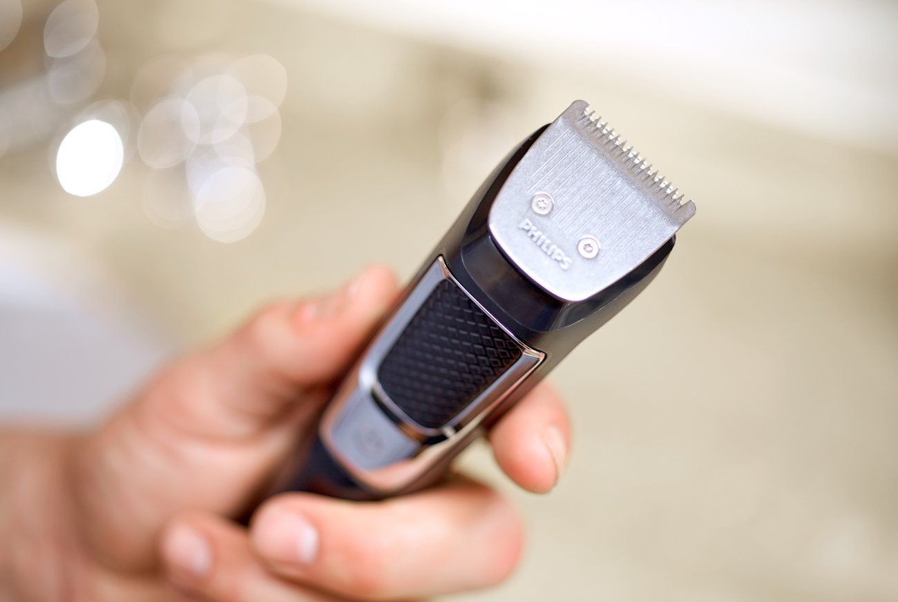 Philips Multigroom 3000 – brosse nettoyage pour entretien facile.