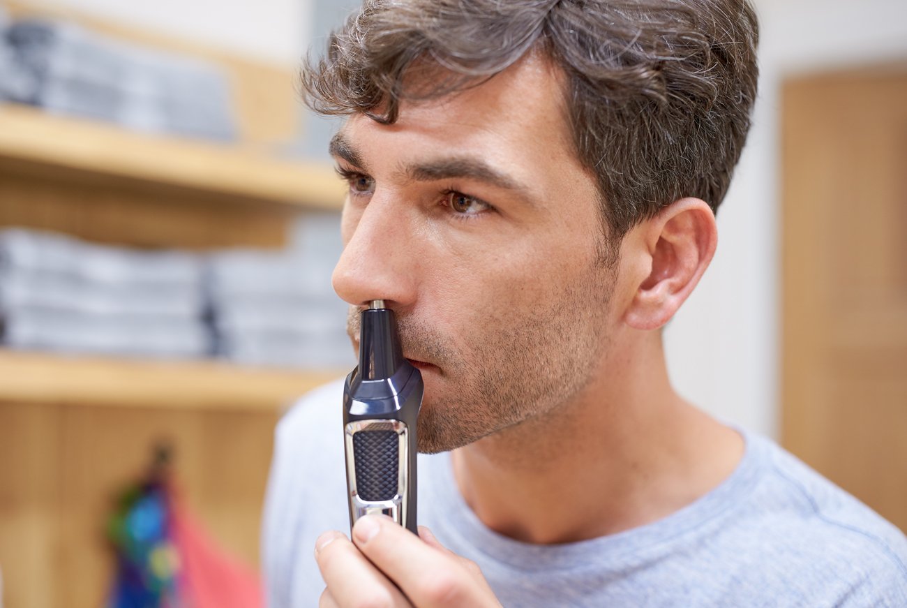 Philips Multigroom 3000 – étui accessoires pour rangement pratique.