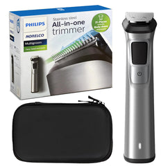 Philips Norelco Multi Groomer 8000 – lames DualCut pour précision durable.