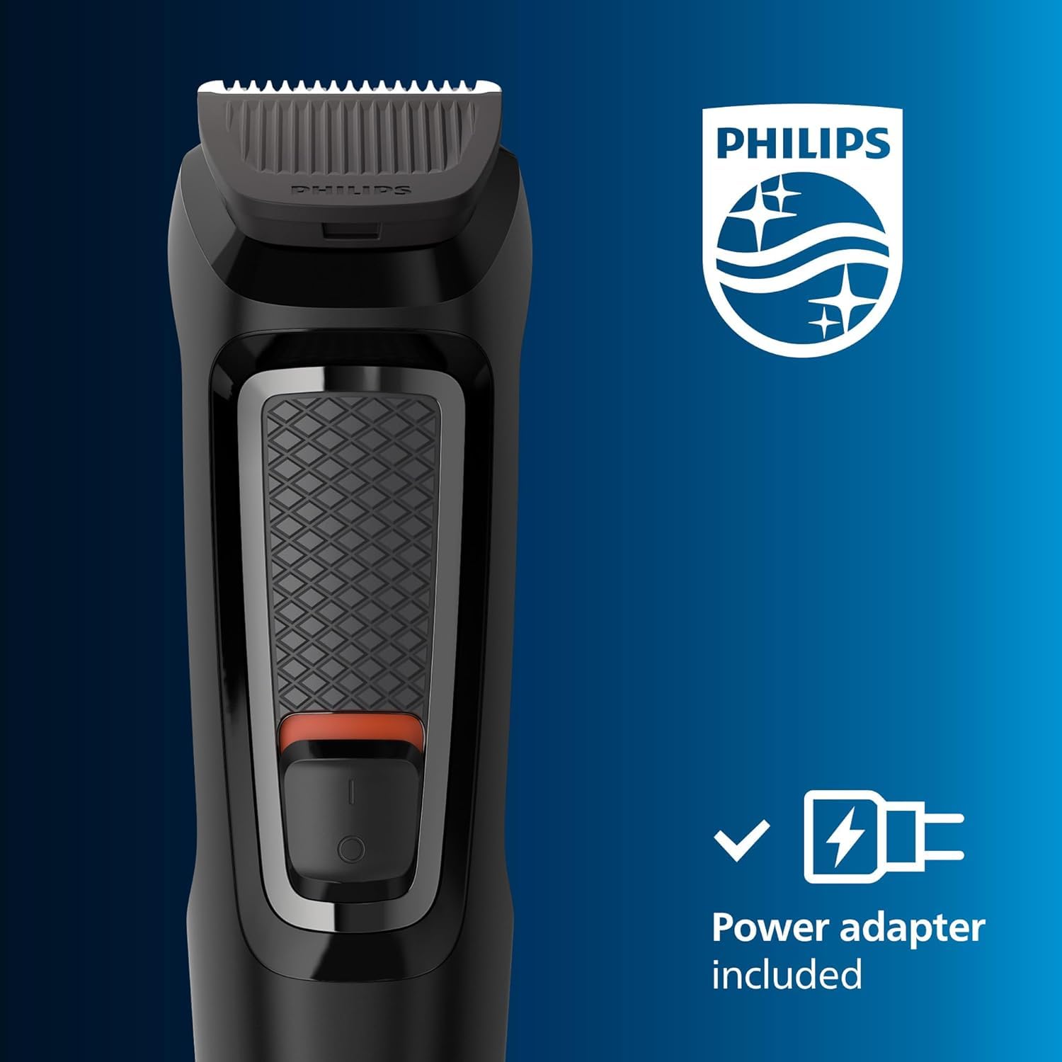 Étui compact Philips Norelco Multigroom pour le voyage et le rangement pratique.
