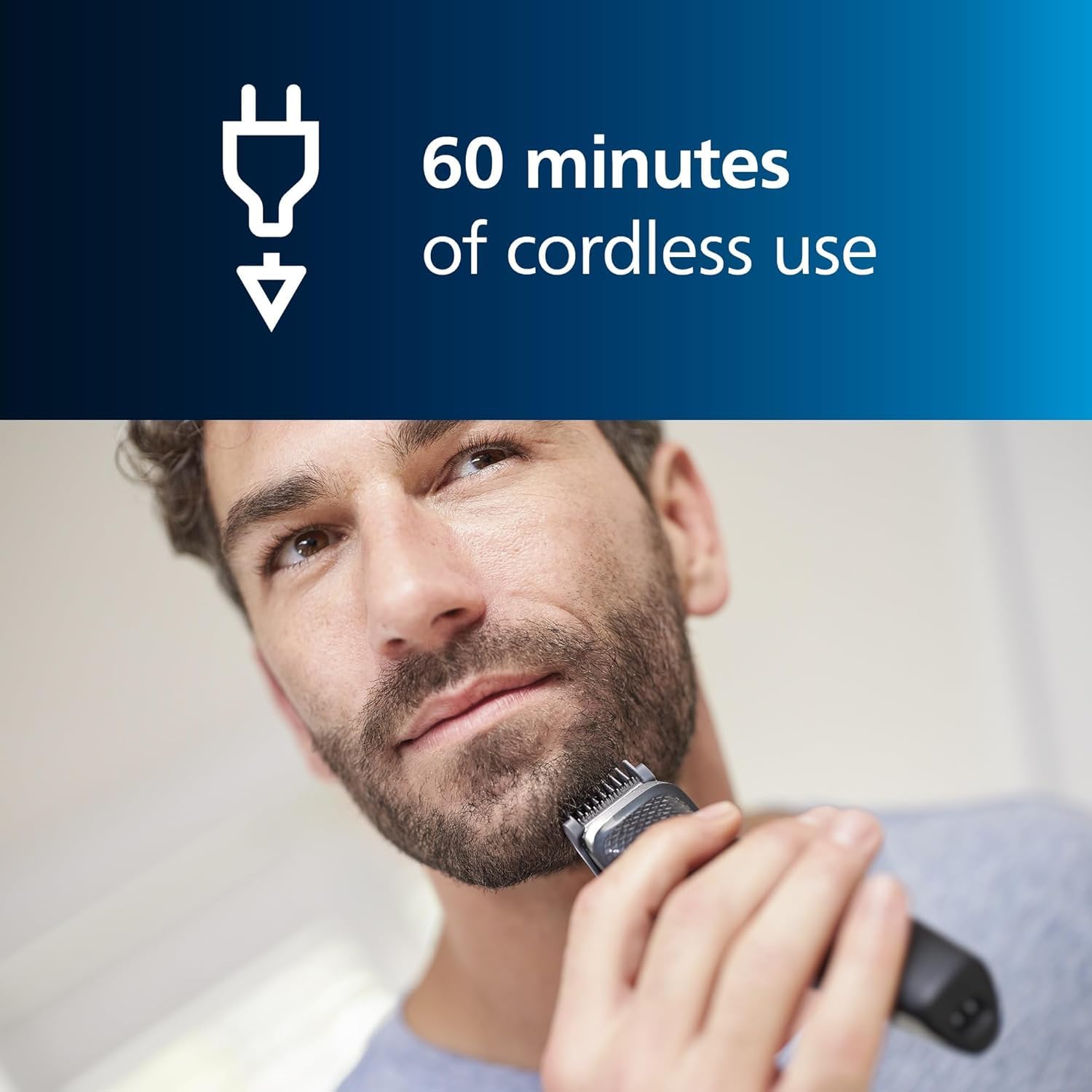 Lames douces pour la peau Philips Norelco offrant un rasage confortable.