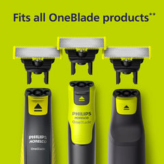 Lames Philips QP240/50 pour OneBlade, 200 mouvements par minute, coupe rapide.