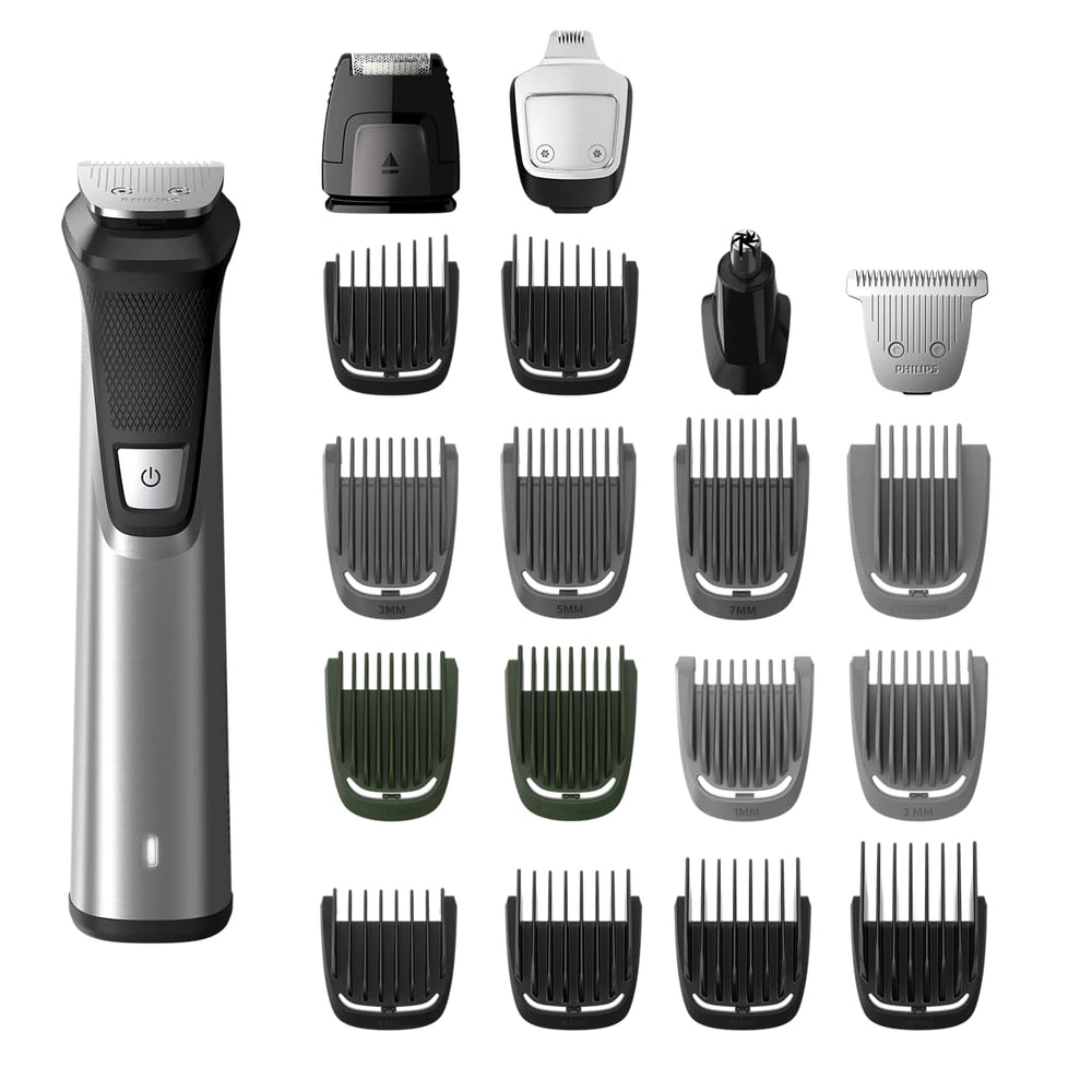 Philips tondeuse tout-en-un 23 pièces, précision durable pour barbe et cheveux