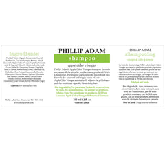 Phillip Adam Shampoo lather demonstrating gentle cleansing foam.