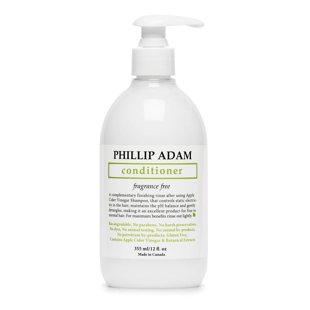 Phillip Adam sans parfum, conditionneur en bouteille facilitant le démêlage.