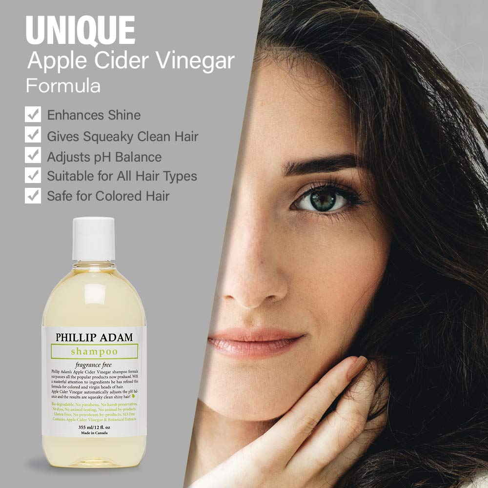 Shampoing Phillip Adam équilibre pH pour cheveux et cuir chevelu équilibré