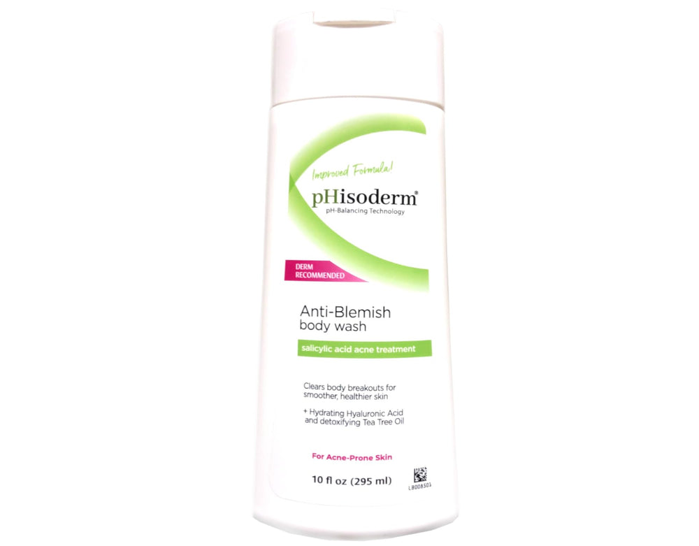 Phisoderm, mousse purifiante nettoyante pour peau propre sans impuretés.