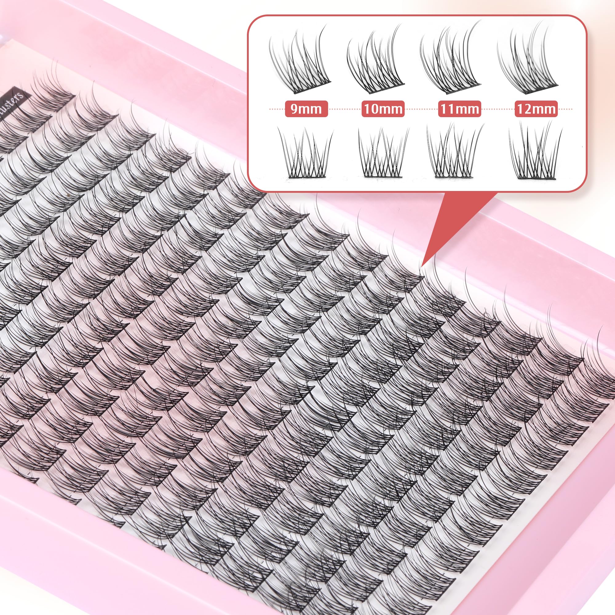 PHKERATA bande cils ultra-fine pour ajustement confortable et durable.