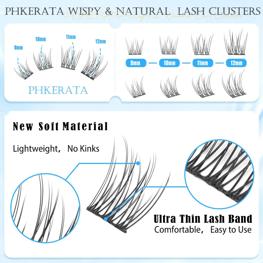 PHKERATA flexible-band clusters for seamless application