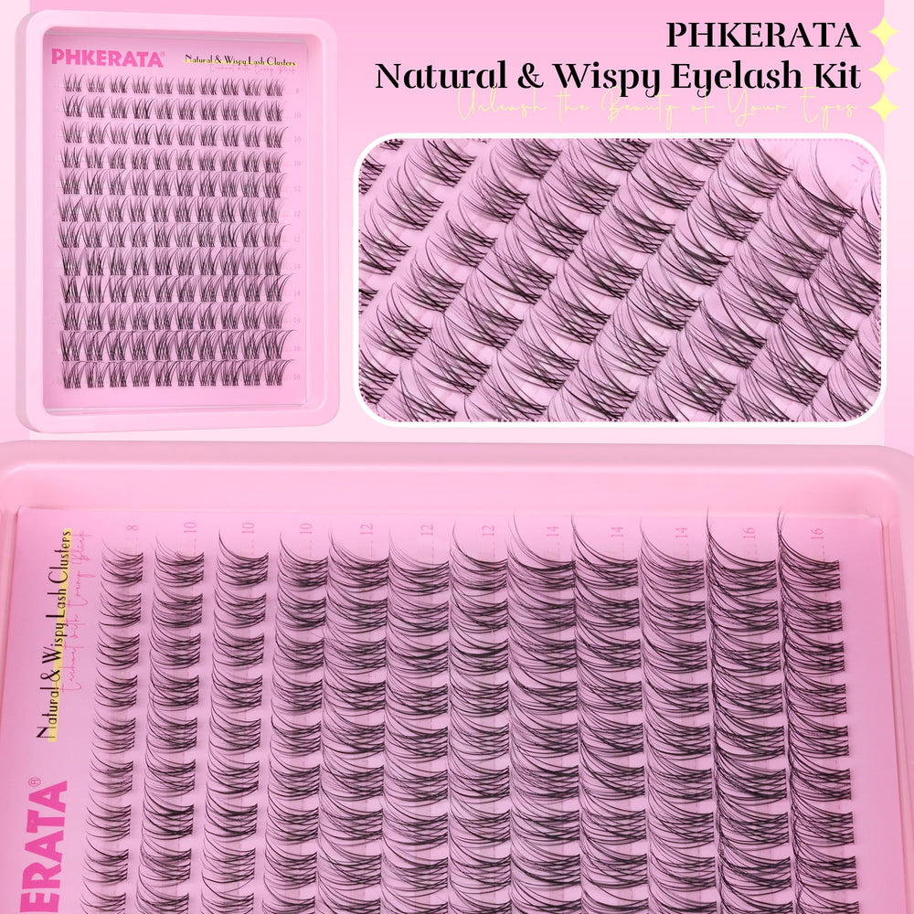 PHKERATA utilisation quotidienne des cils pour un look subtil