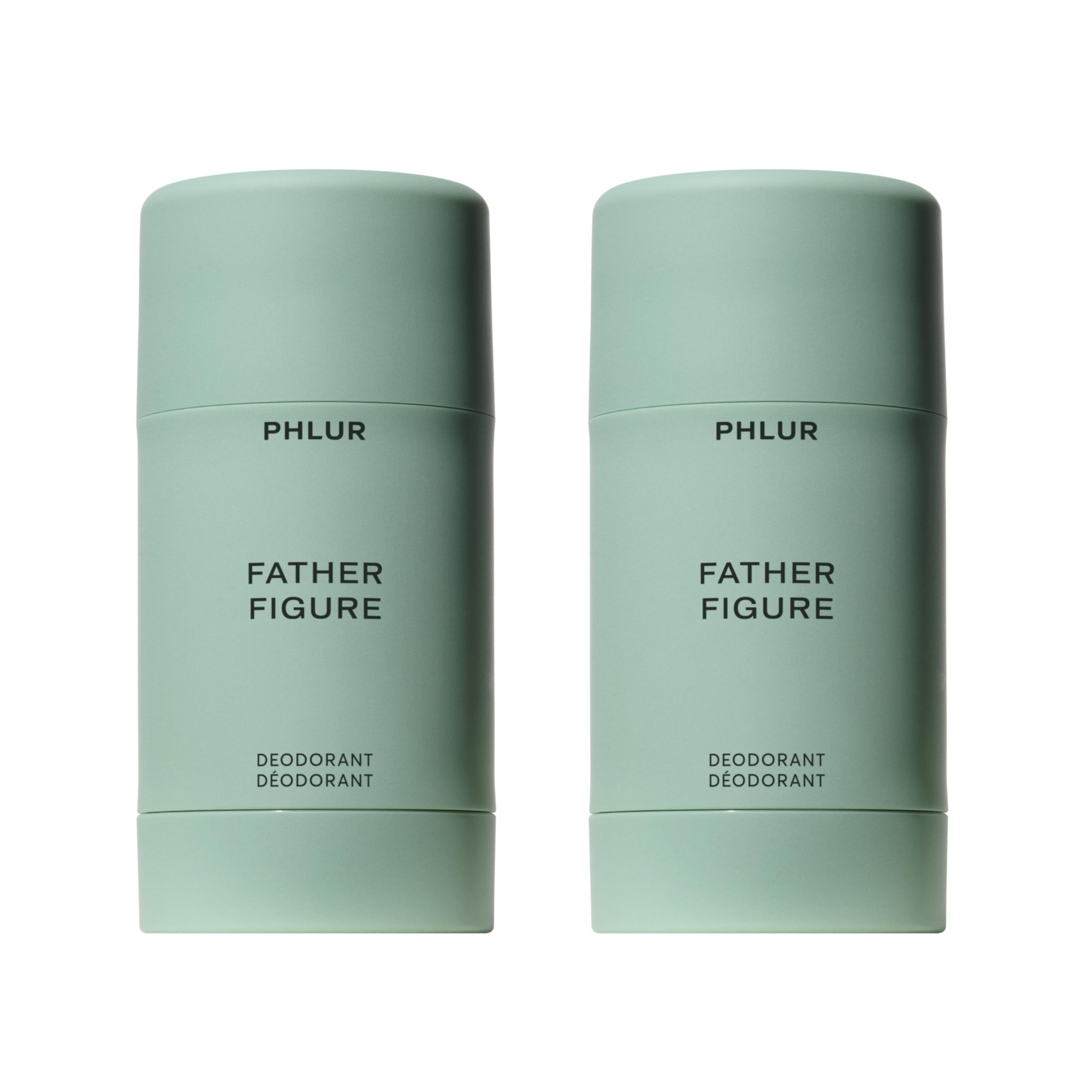 PHLUR Father Figure — bouteille de déodorant montrée pour une protection naturelle toute la journée