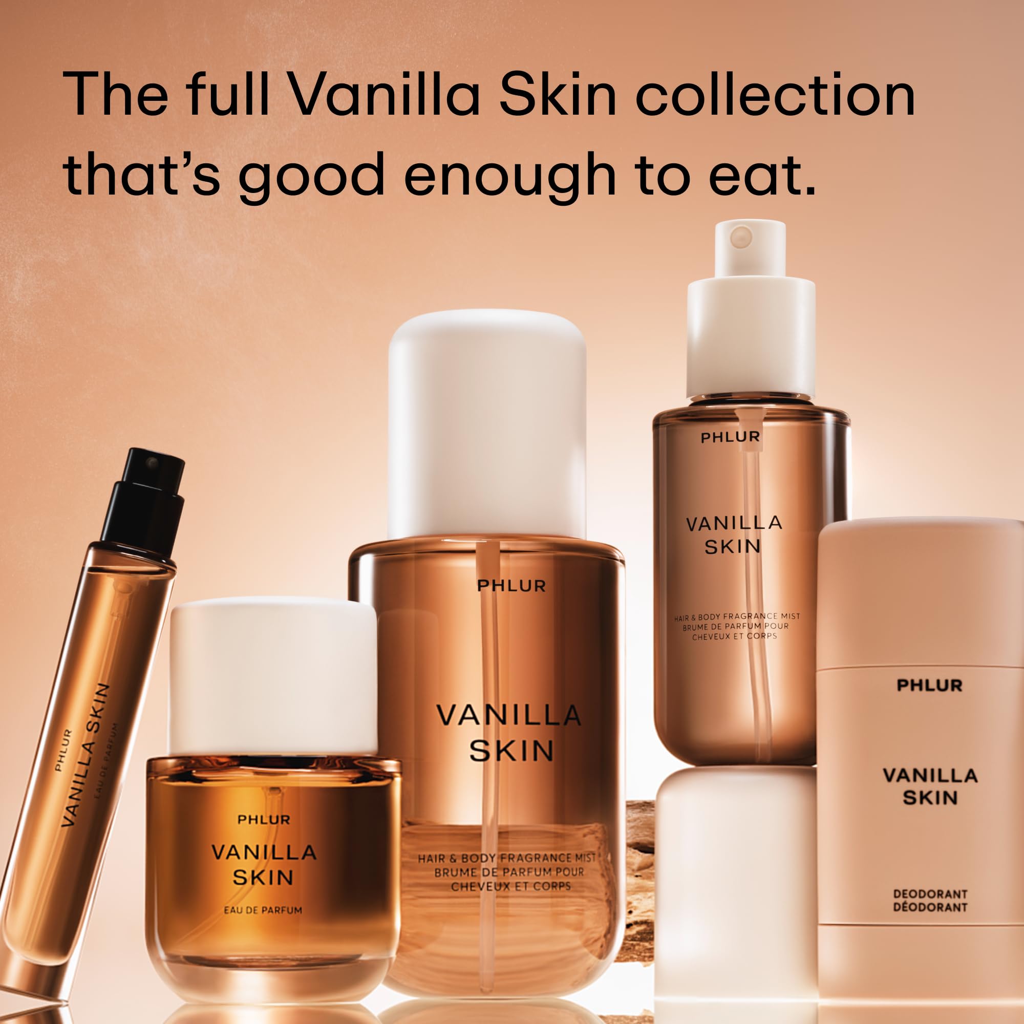 PHLUR Vanilla Skin scent close-up highlights vanilla fragrance for daily use.