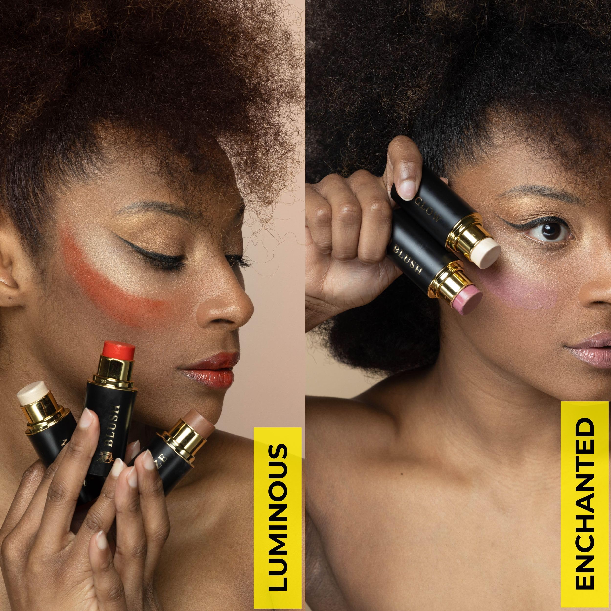 Phoenix Beauty ensemble bâton contour, utilisation en mouvement pour retouche rapide