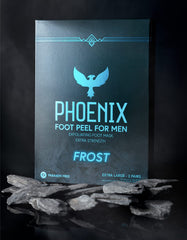 Phoenix Foot Peel application rapide, effet menthol rafraîchissant.