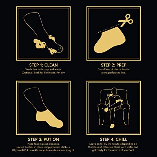 Phoenix Foot Peel – sans parfum, soin pédique neutre.