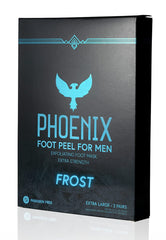 Phoenix Foot Peel pack deux, exfolie les pieds pour une peau plus lisse.