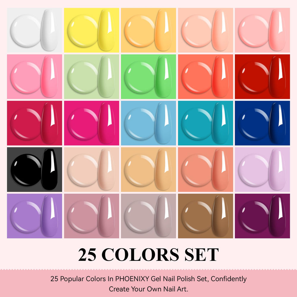 Base vernis gel Phoenixy pour une surface lisse et durable