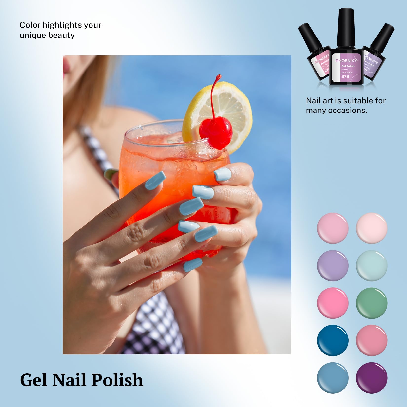 Phoenixy résine naturelle faible odeur formulation douce pour ongles