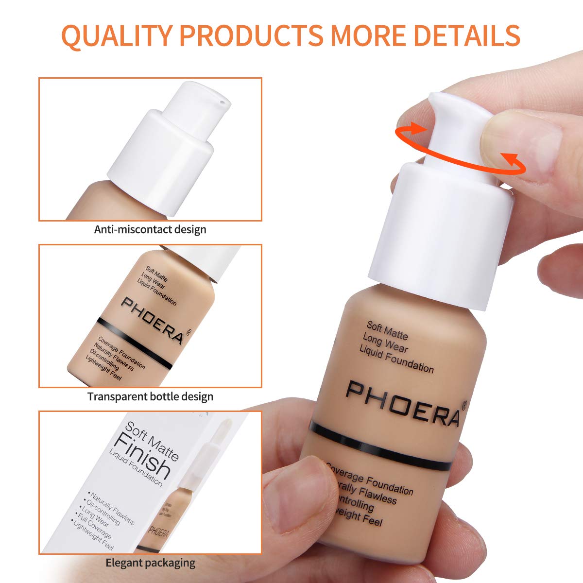 Phoera Foundation: application en couche fine pour un fini naturel.