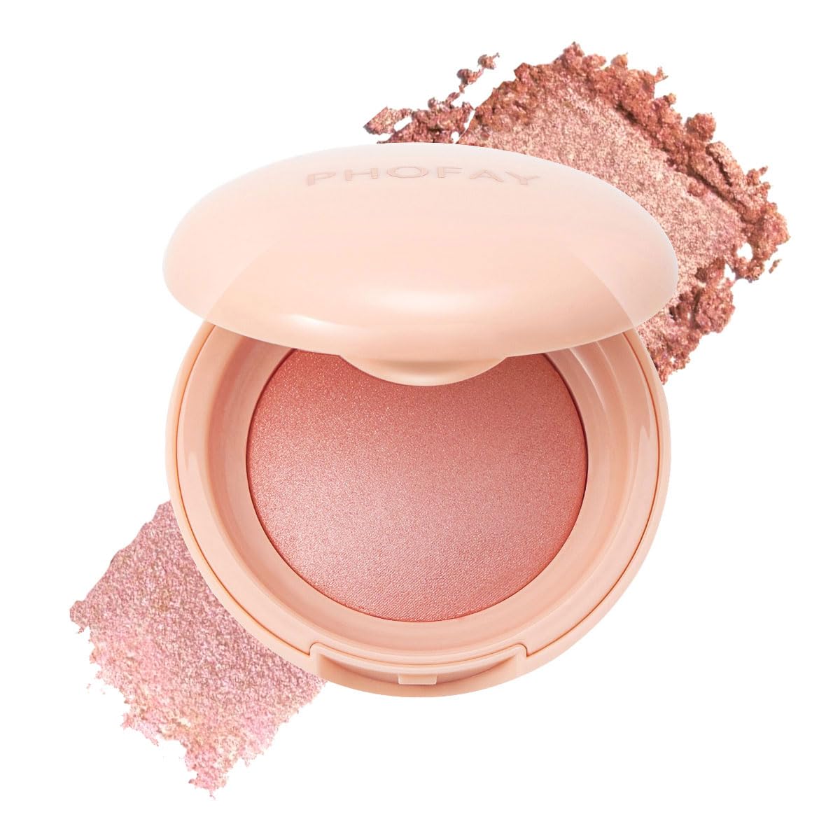 PHOFAY Poudre blush lumineuse – aperçu, éclat naturel et texture ultra-fine.