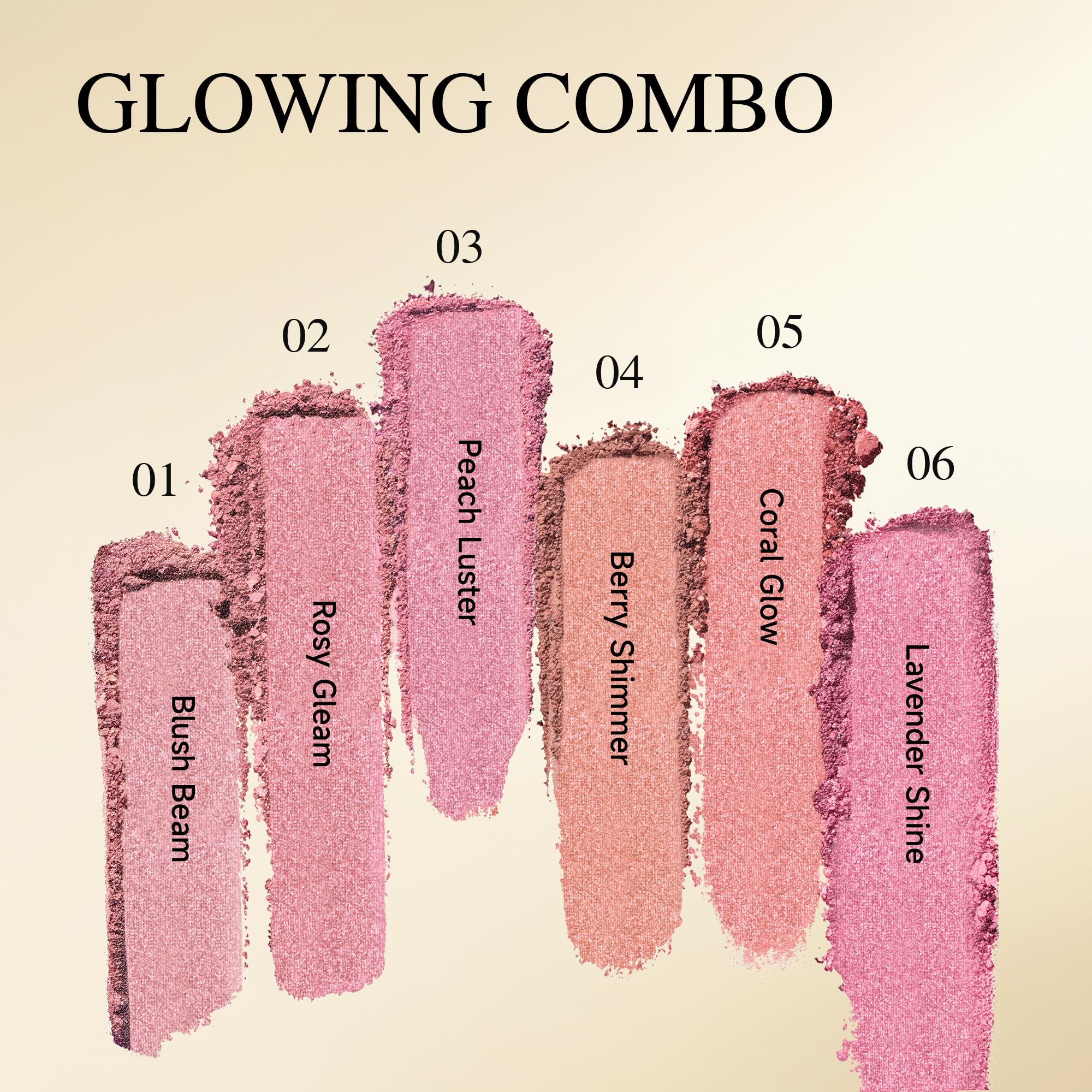 PHOFAY blush poudre : application sec pour un look quotidien léger