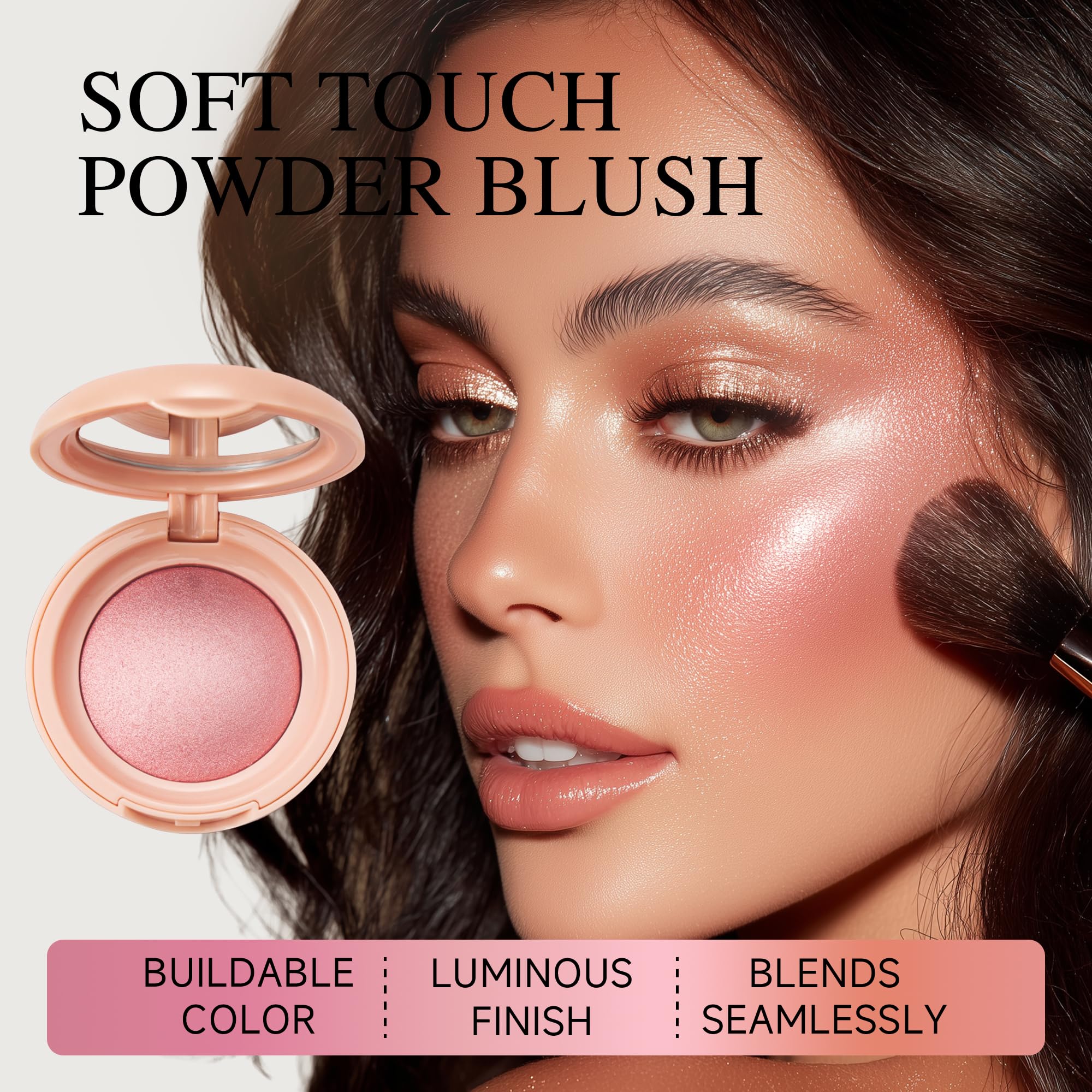 PHOFAY poudre blush lumineuse : usage quotidien polyvalent
