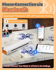 Phomemo M08F app, impression rapide en un seul clic.