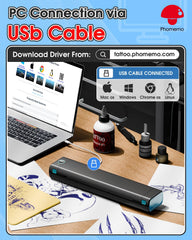 Connectivité sans fil du M08F pour impressions depuis téléphone.