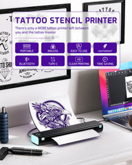 Phomemo M08F : impression transfert nette et sans encre