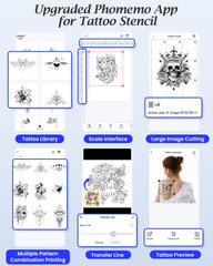 Phomemo TP83 application pratique pour impression en un clic.