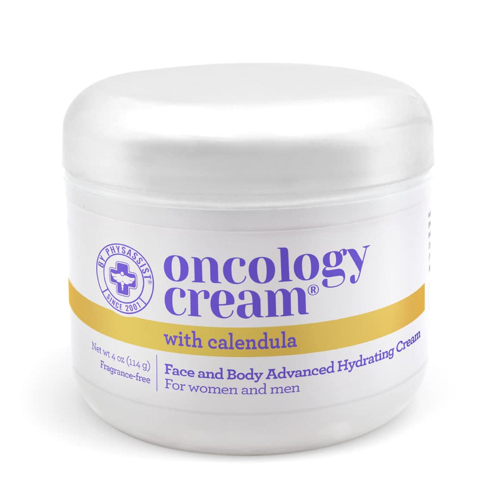 PhysAssist crème calendula oncologie dans un pot apaise peau sèche
