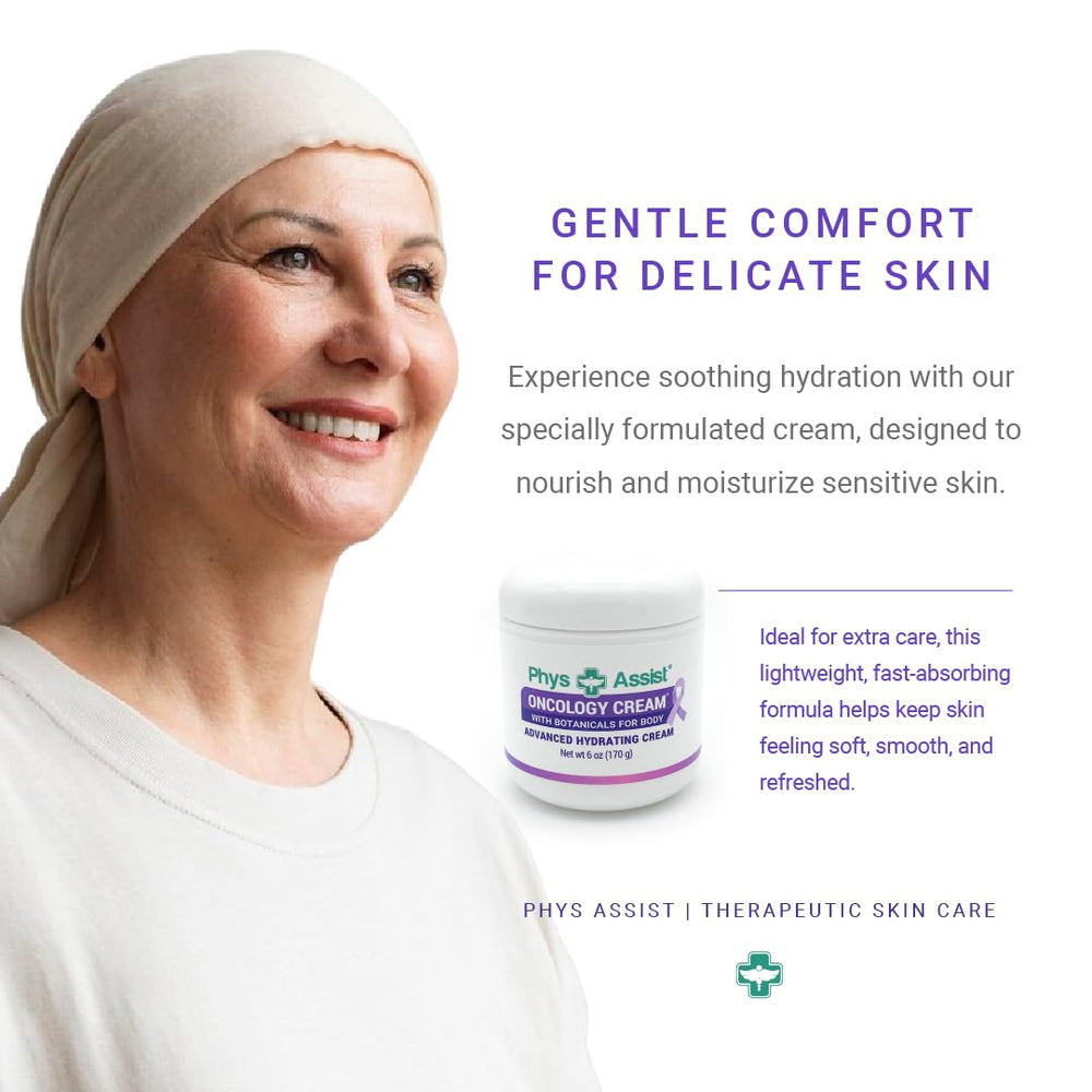 PhysAssist Crème oncologie: menthe poivrée apporte fraîcheur temporaire après application.