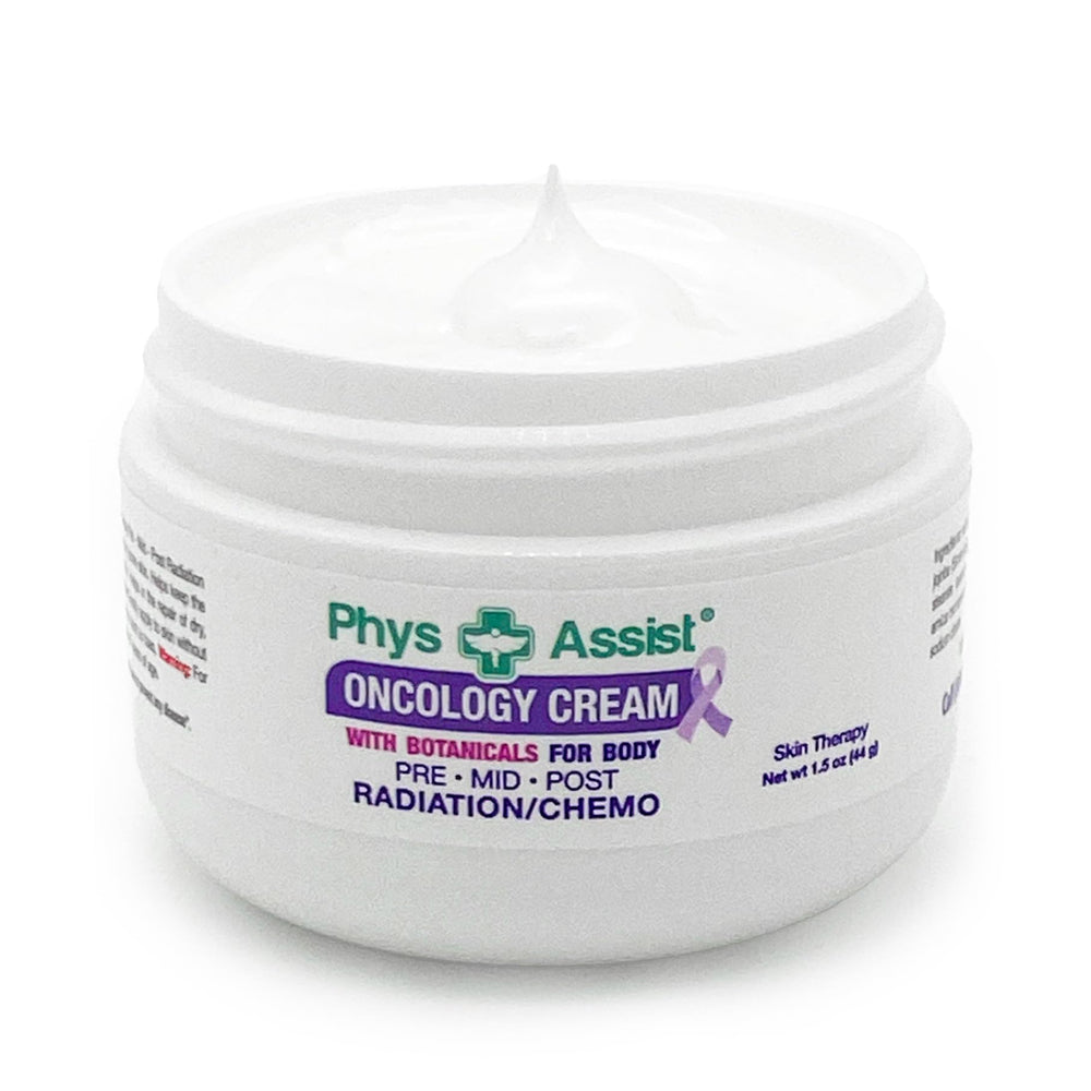 PhysAssist Oncology Cream – application avant traitement pour douceur ciblée.