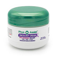 PhysAssist Oncology Cream dans un flacon 44 ml, hydratation douce pour peau sensible.