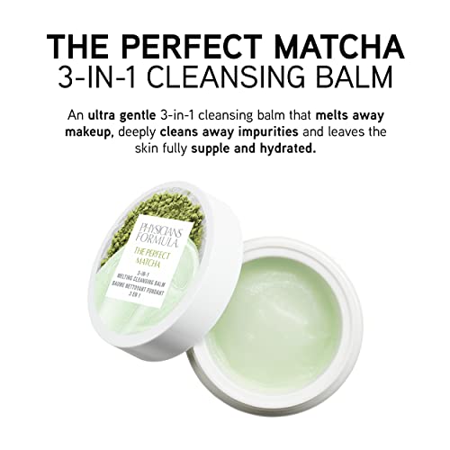 Texture crème du baume Matcha, application fluide pour le visage et les yeux.
