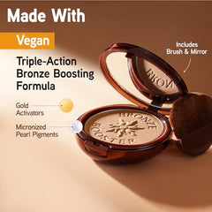 Physicians Formula Bronze Booster glow activators bottle highlights vitamin-rich formula