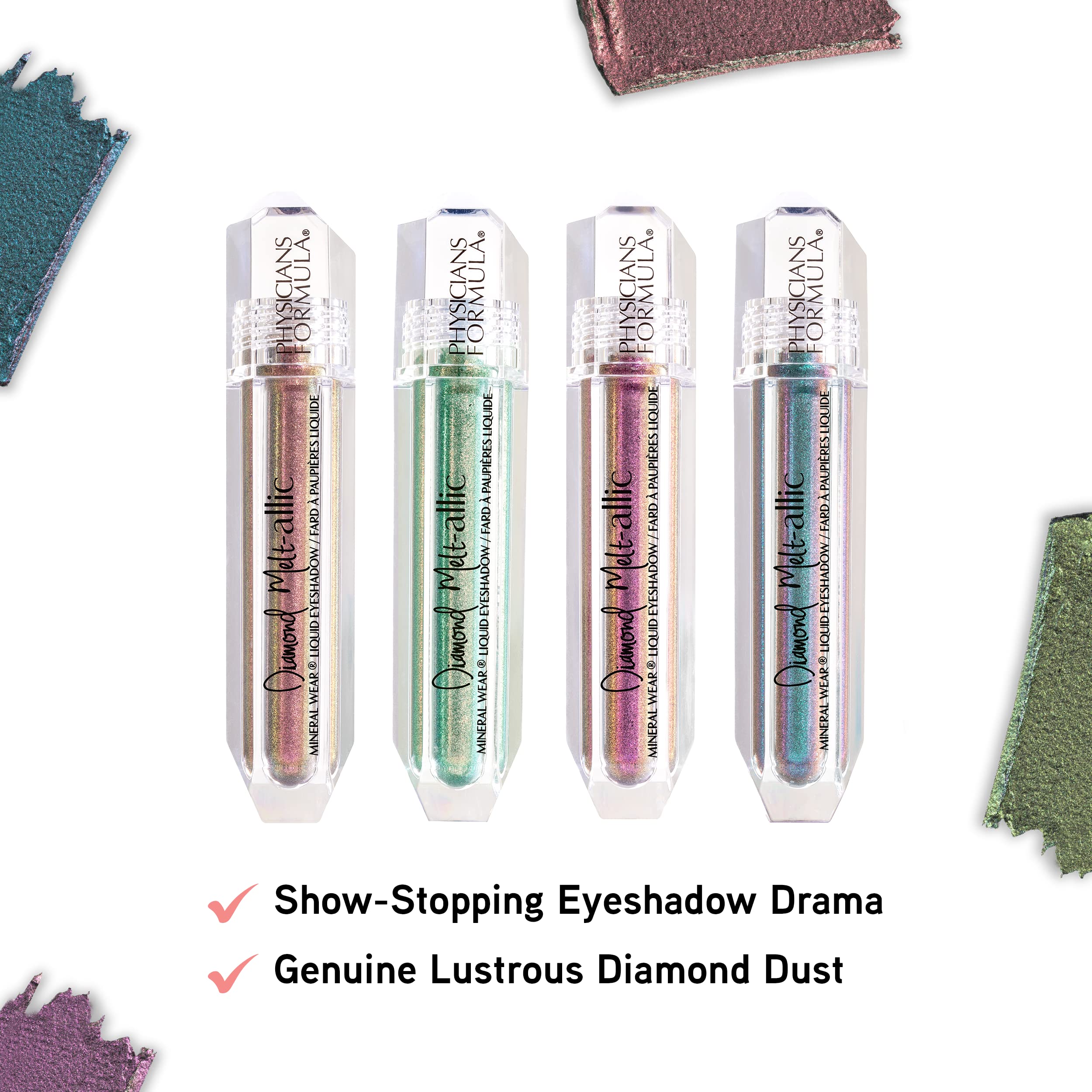 Physicians Formula Ombre liquide Diamond Bronze, look jour avec reflets dorés subtils.