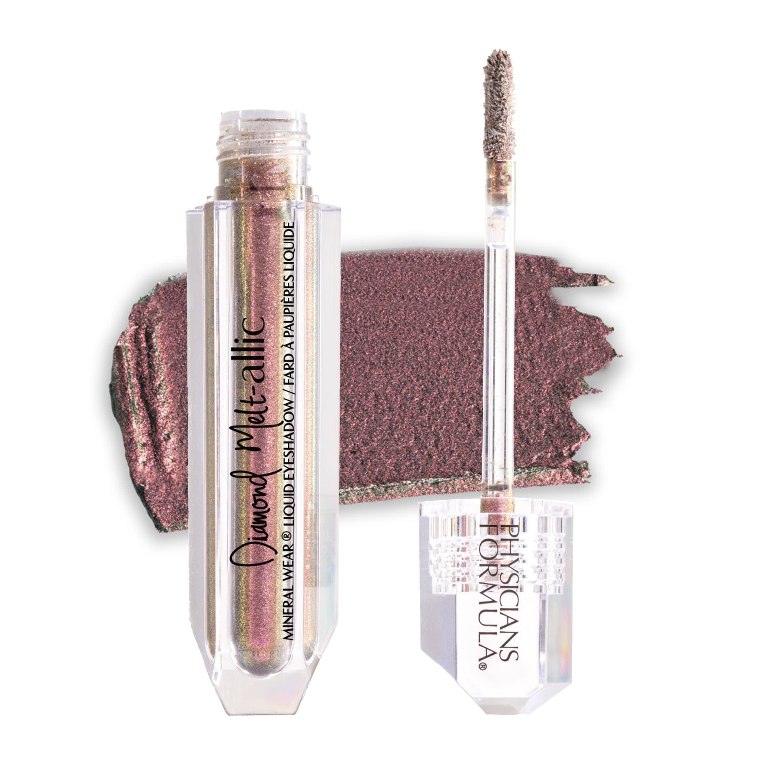 Physicians Formula Ombre liquide Diamond Bronze, emballage élégant pour un look éclatant.