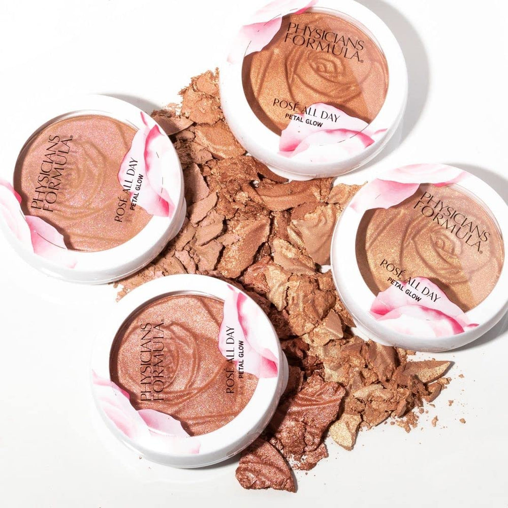 Physicians Formula Rosé All Day Set & Glow - extrait de rose apaisant pour une peau douce