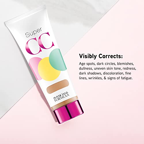 Physicians Formula Super CC+ Crème, pigments correcteurs micro pour peau uniforme.