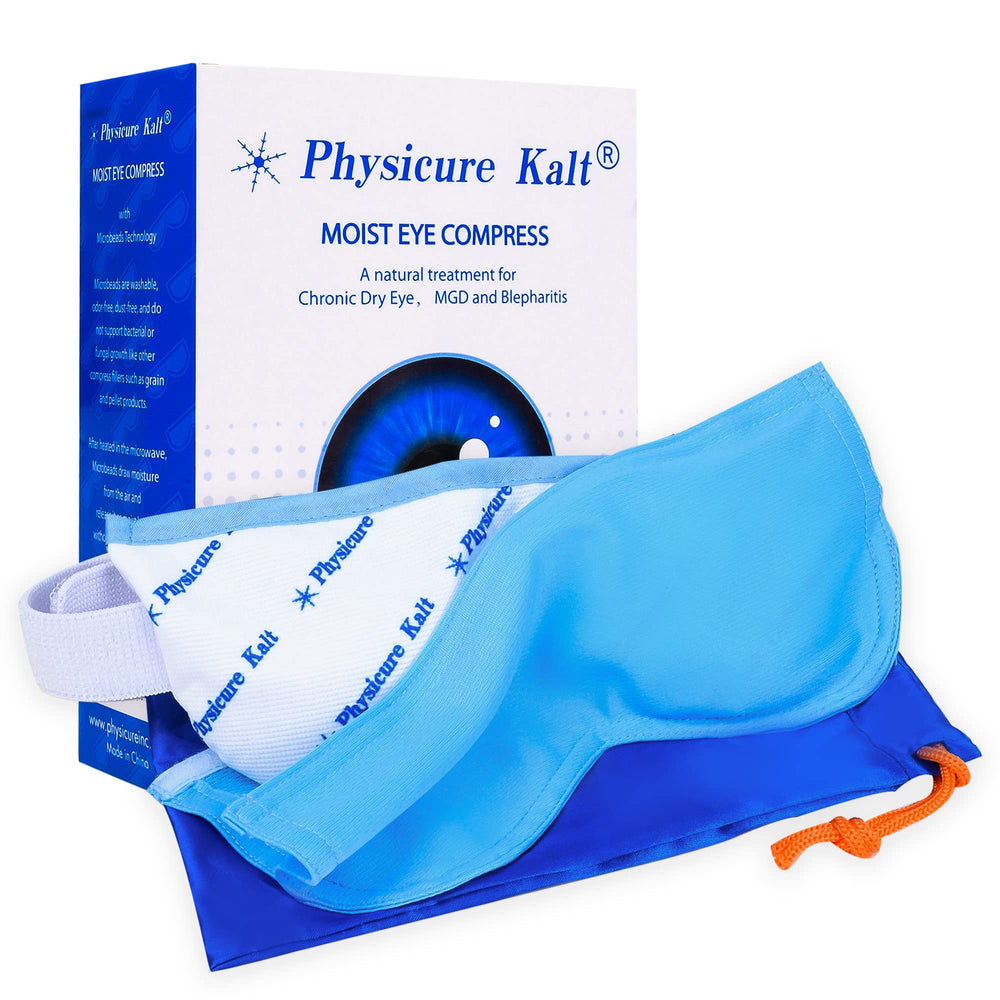 Physicure Kalt masque-yeux-chaud, confort immédiat pour yeux fatigués.