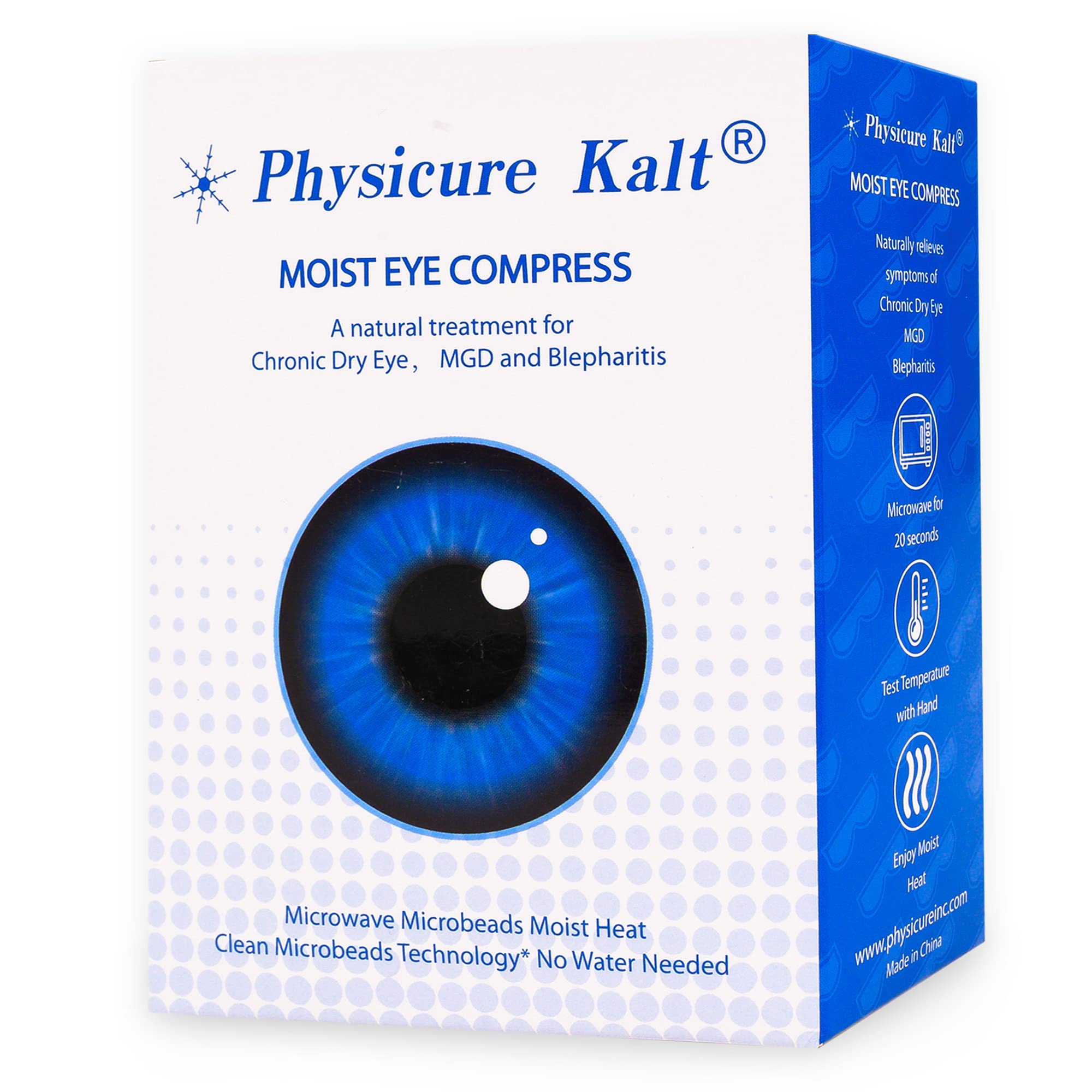 Physicure Kalt expérience spa à domicile, détente oculaire.