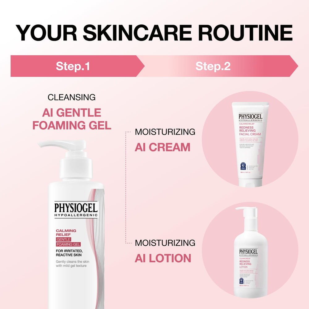 PHYSIOGEL Bouteille 6onces: emballage pratique pour routine visage.
