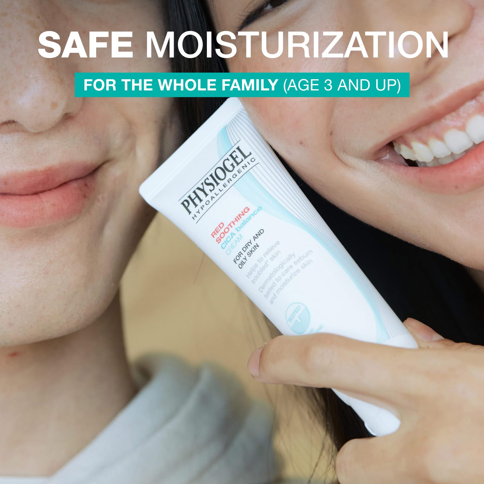 Test dermatologique démontrant la sécurité du soin Physiogel