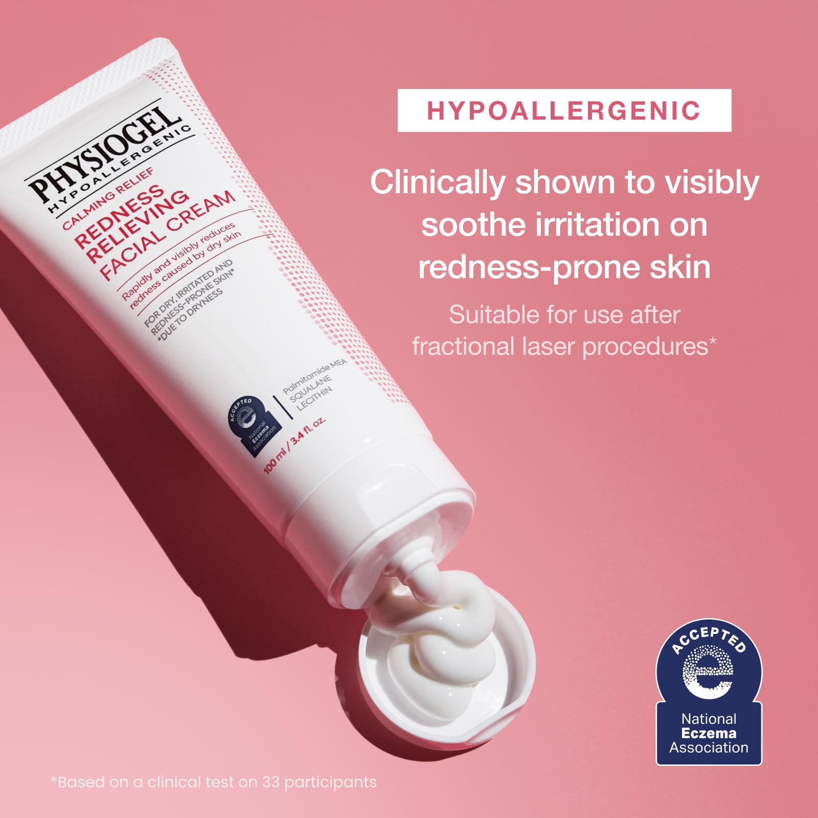 Texture apaisante de la crème Physiogel idéale peau sensible