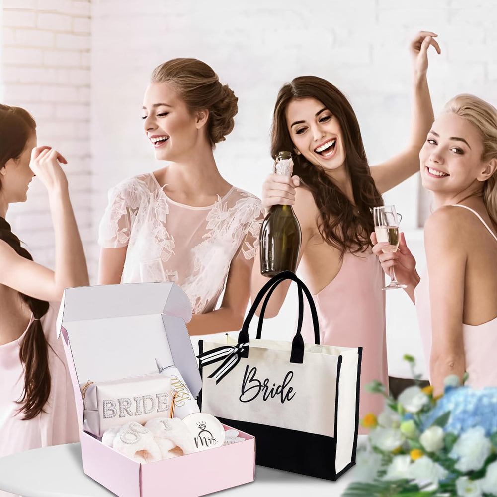 Physkoa tote mariée, sac chic et réutilisable pour tous les moments.